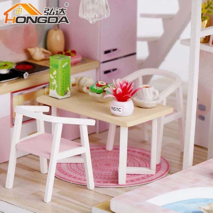 Children Wooden Toys Doll House