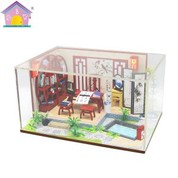 子供の木製ドールハウス