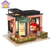 2023 木製ミニクリスマスドールハウス