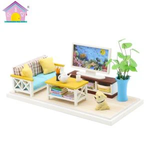販売のための木製のドールハウス
