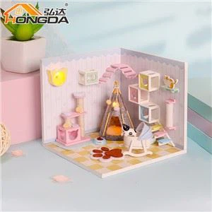 S2009 ニャーの家 DIY ドールハウス