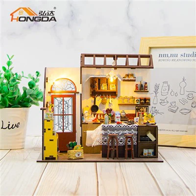 M2423 PETA's Kitchen DIY Doll House Kit